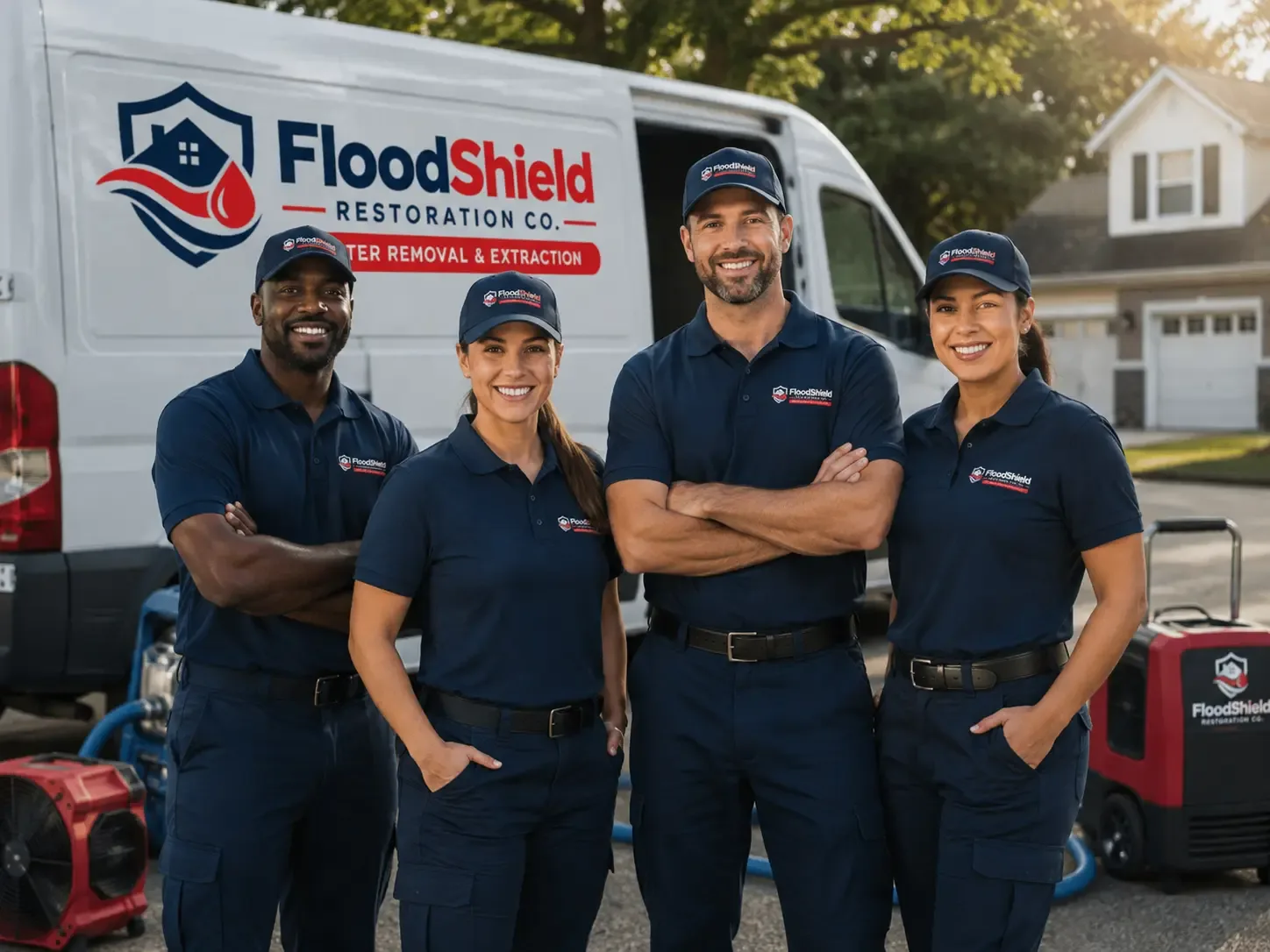 Flood Damage Restoration company in Cheriton, VA